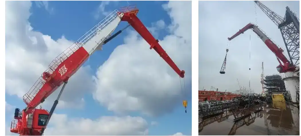 KNUCKLE BOOM CRANE_Tailor made designs to meet customers’ requirements KNUCKLE BOOM CRANE_Tailor made designs to meet customers’ requirements